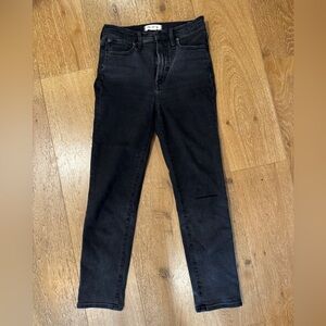 Madewell Perfect Vintage Black Jeans